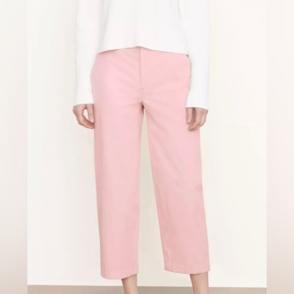 NWOT-VINCE. Washed Cotton Crop Pant-Sz 10 - Picture 1 of 12